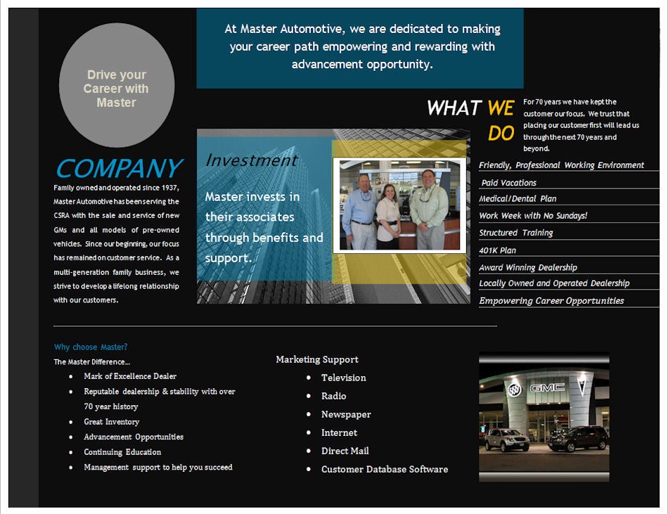 websitecareer-Pamphlet