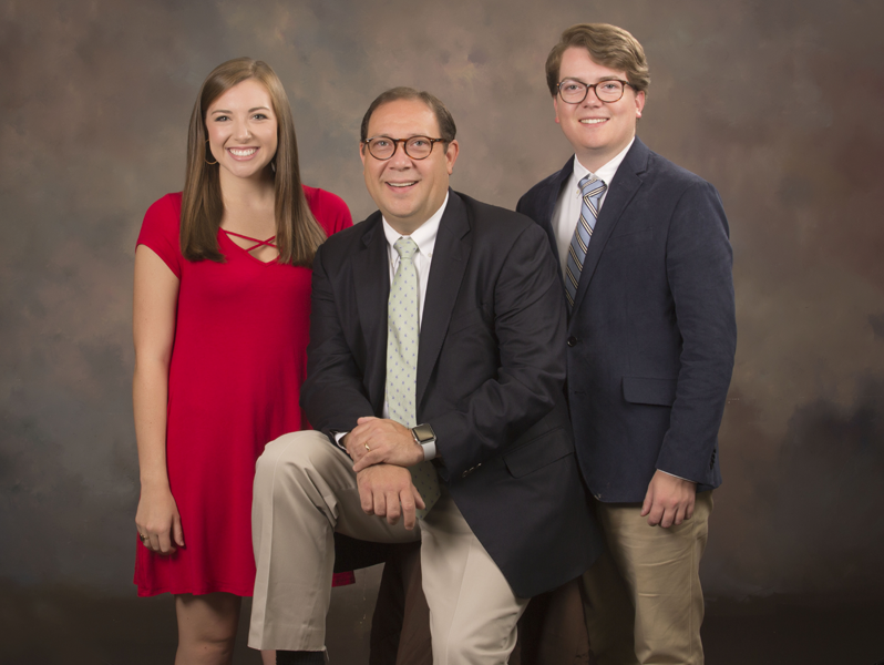 William Schafer with family